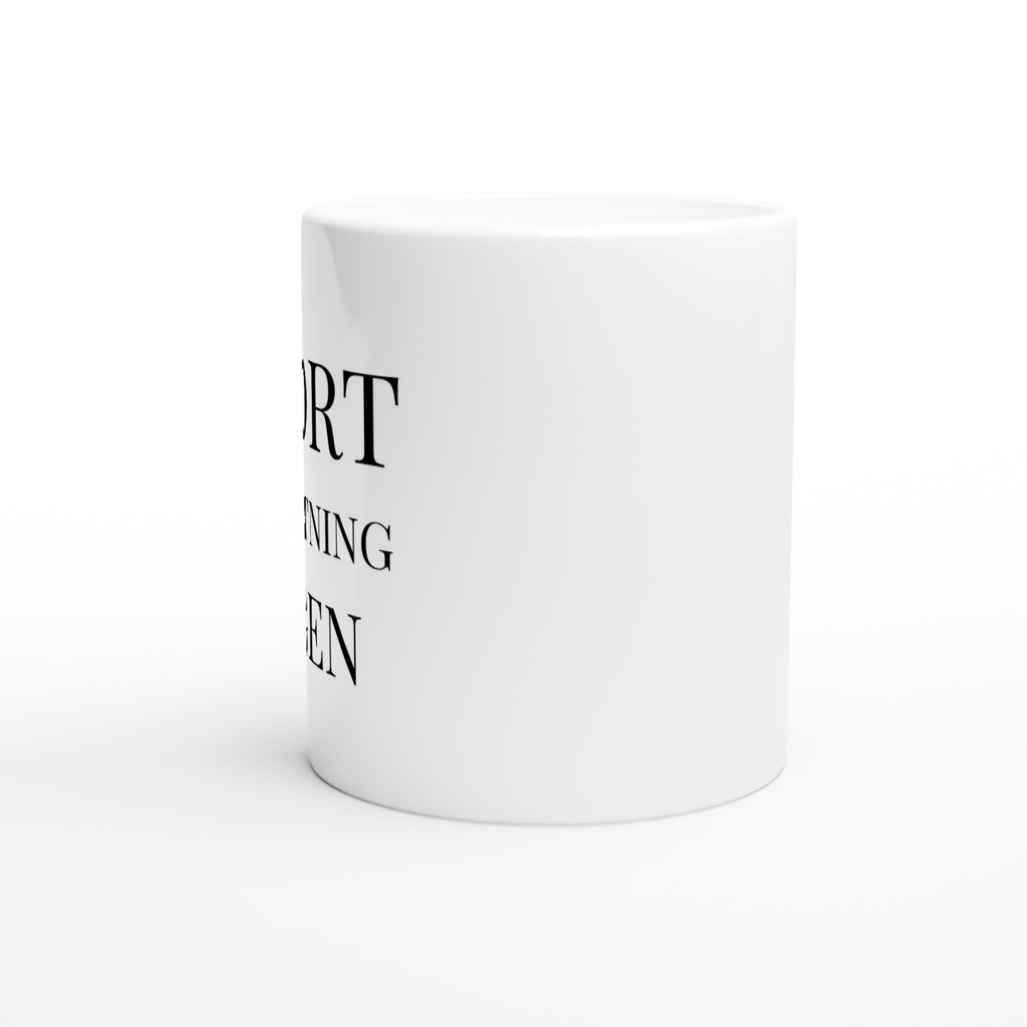Mugg med elektrisk humor för elektriker. Lekfull design för den som gillar ordvitsar. Perfekt present!