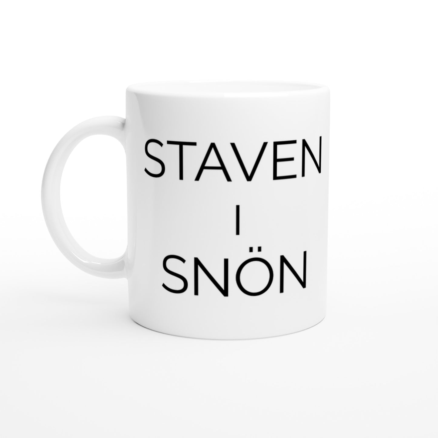 Rolig snö och stav skämt för backen - Snö & Stav