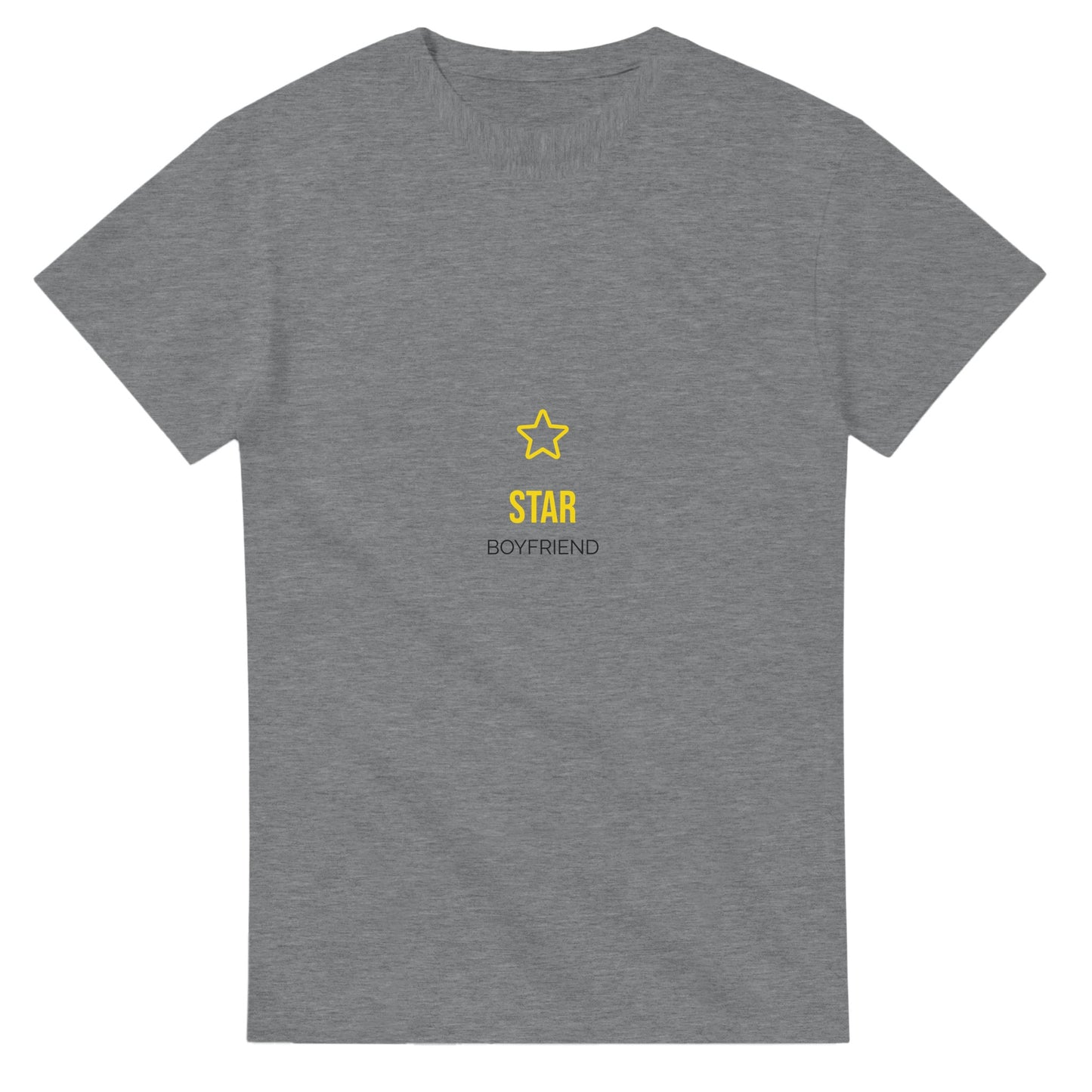 Rolig t-shirt med stjärnglans för den speciella pojkvännen - Star Boyfriend