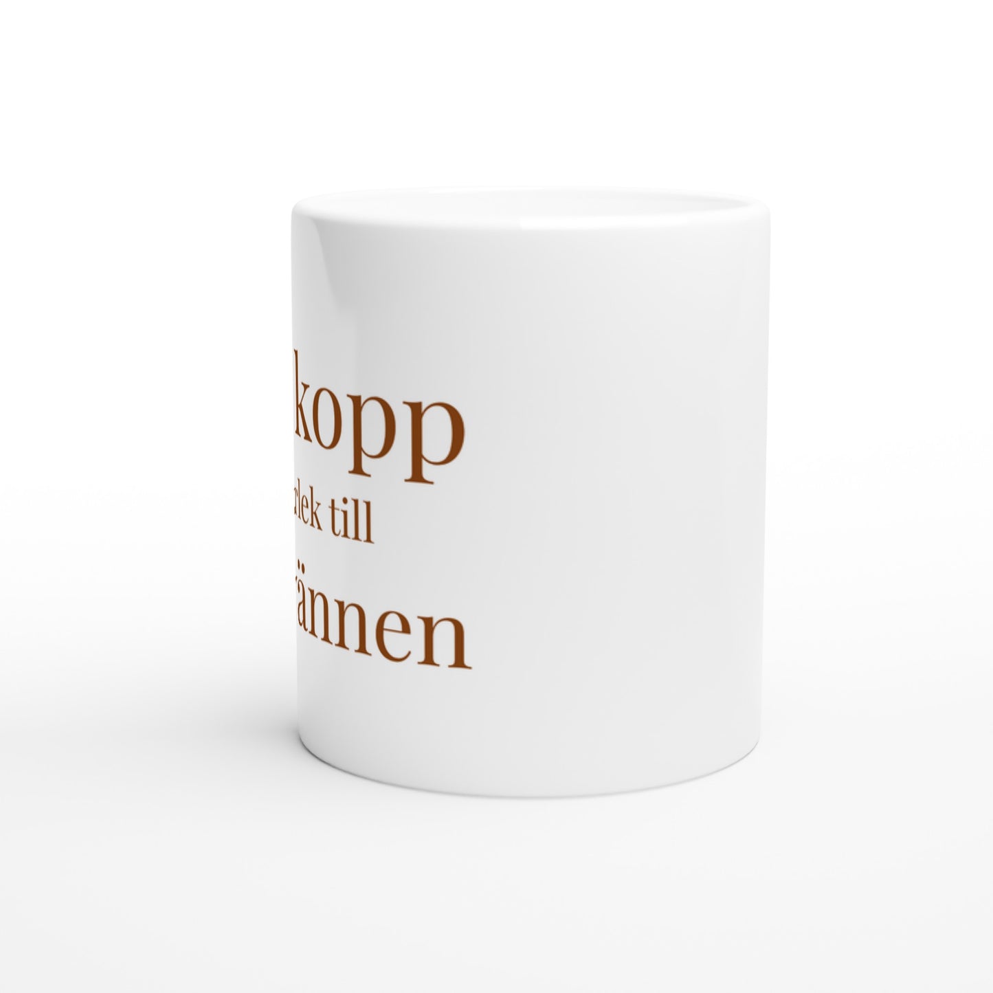 Kärlekens Kopp - en kärleksfull design för en perfekt start på dagen.