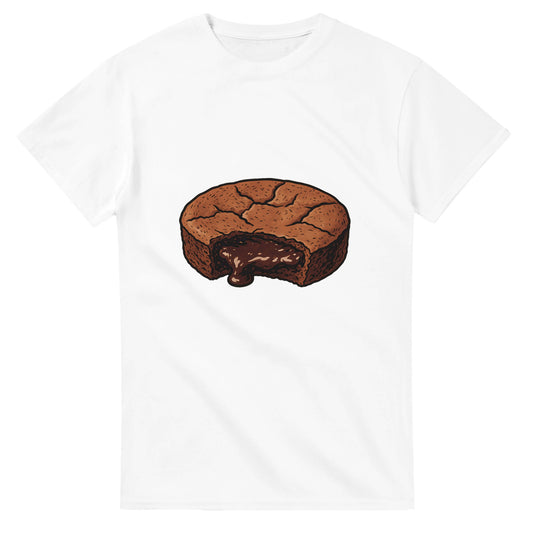 Kladdkaka T-shirt med chokladmagi för alla chokladälskare.