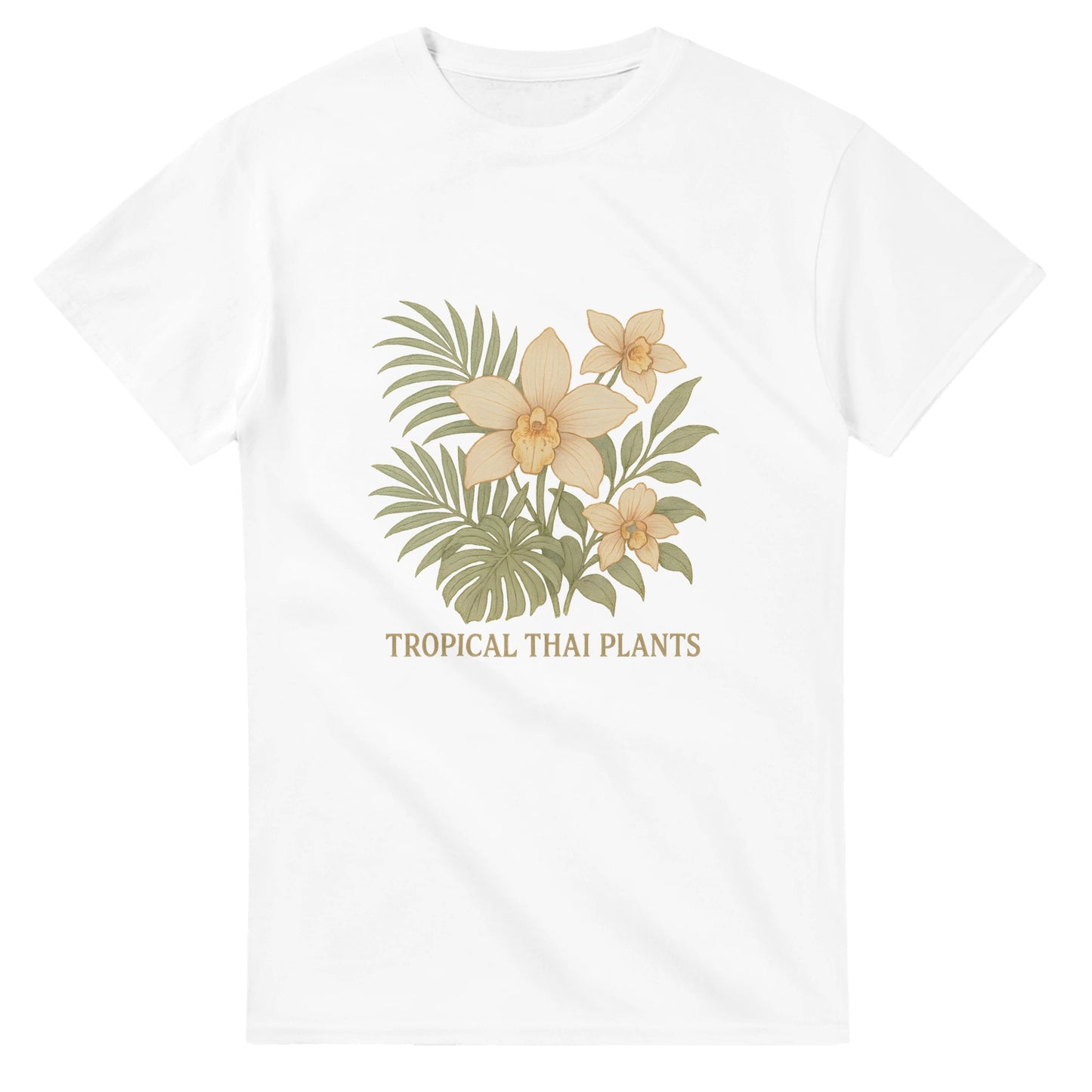 Vintage T-shirt med tropisk charm från Thailand - perfekt för äventyrare!