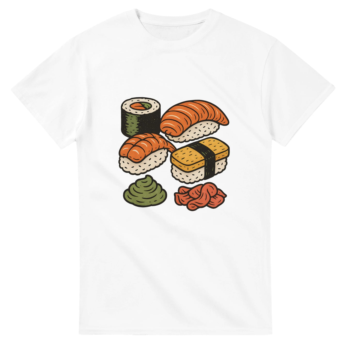 Sushi Nostalgia - En perfekt mix av klassisk och modern japansk matkultur. Fira med denna nostalgiska sushi-design.