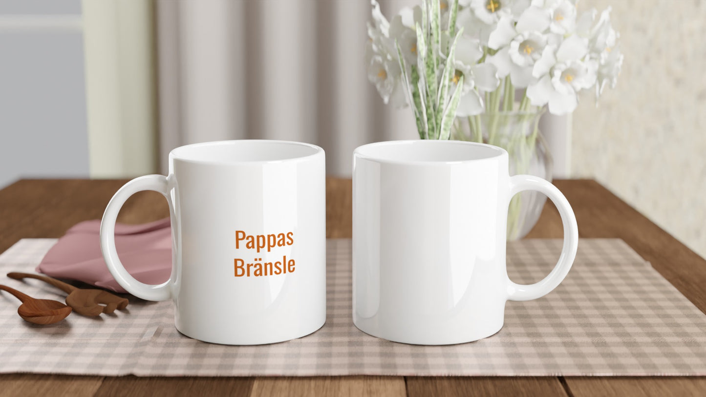 Pappas Bränsle - kraftfull energikälla för pappor som älskar kaffe.