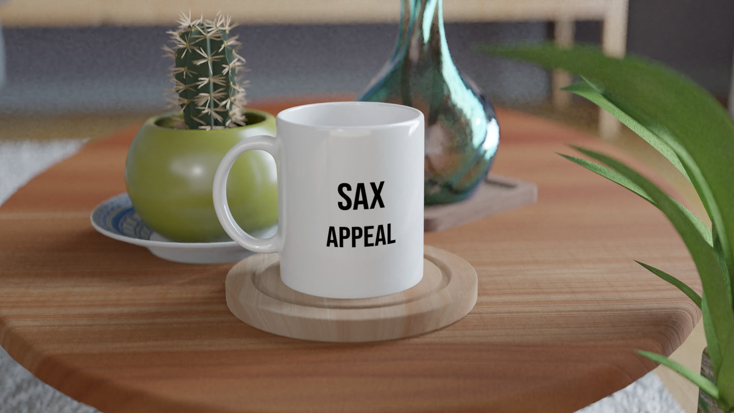 Mugg med humor för frisören med stil. Visa din sax appeal med denna perfekta present!
