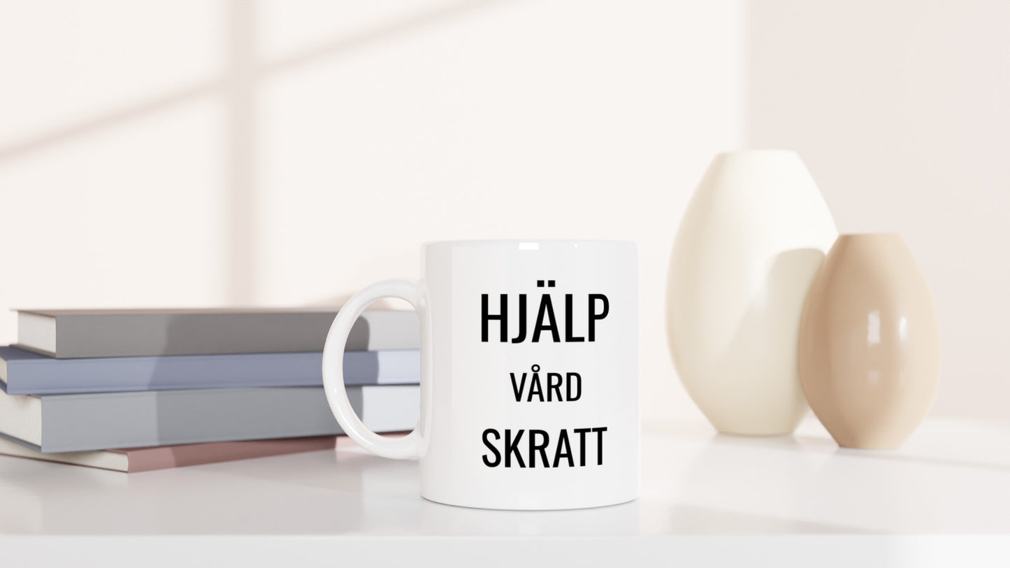 Rolig hyllning till sjuksköterskans vardag. Perfekt för kaffeprat. Hjälp, vård, skratt.