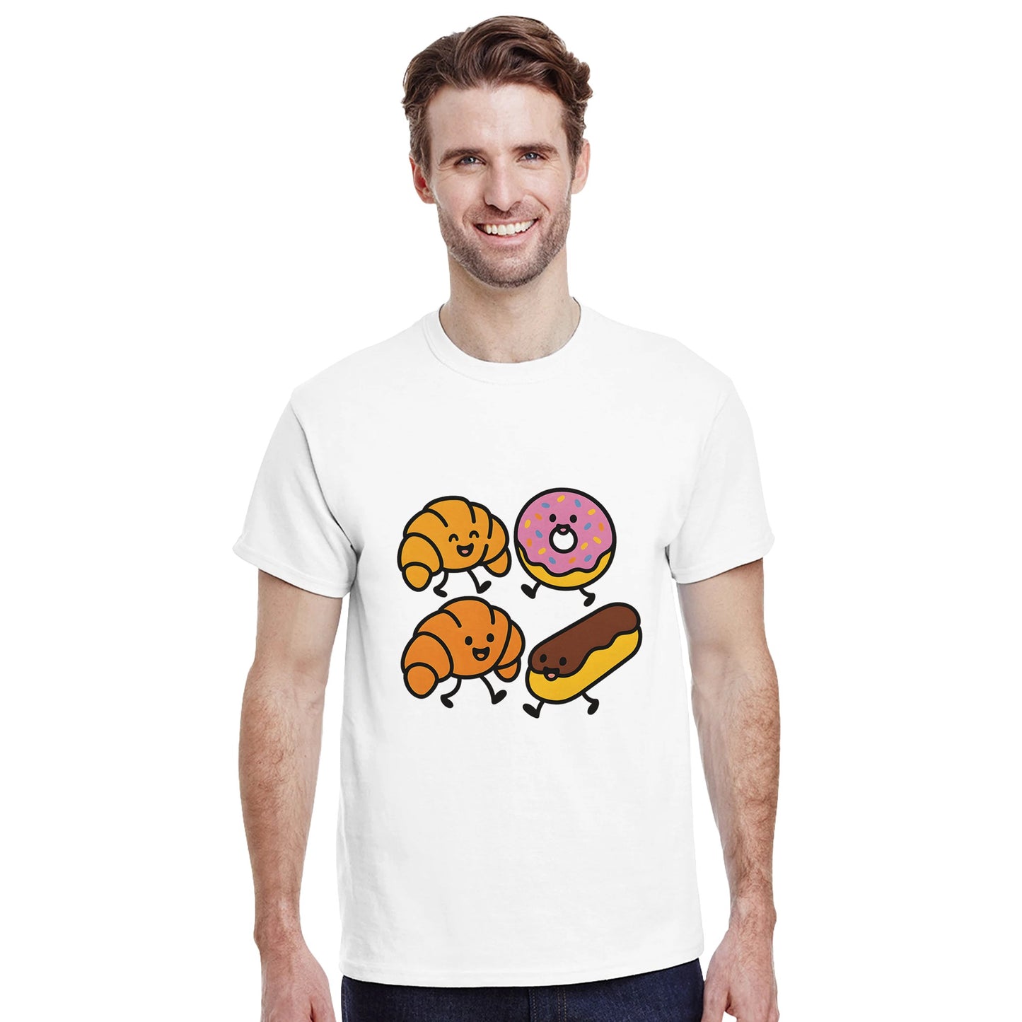 Rolig bakverksparad med färgglad design.