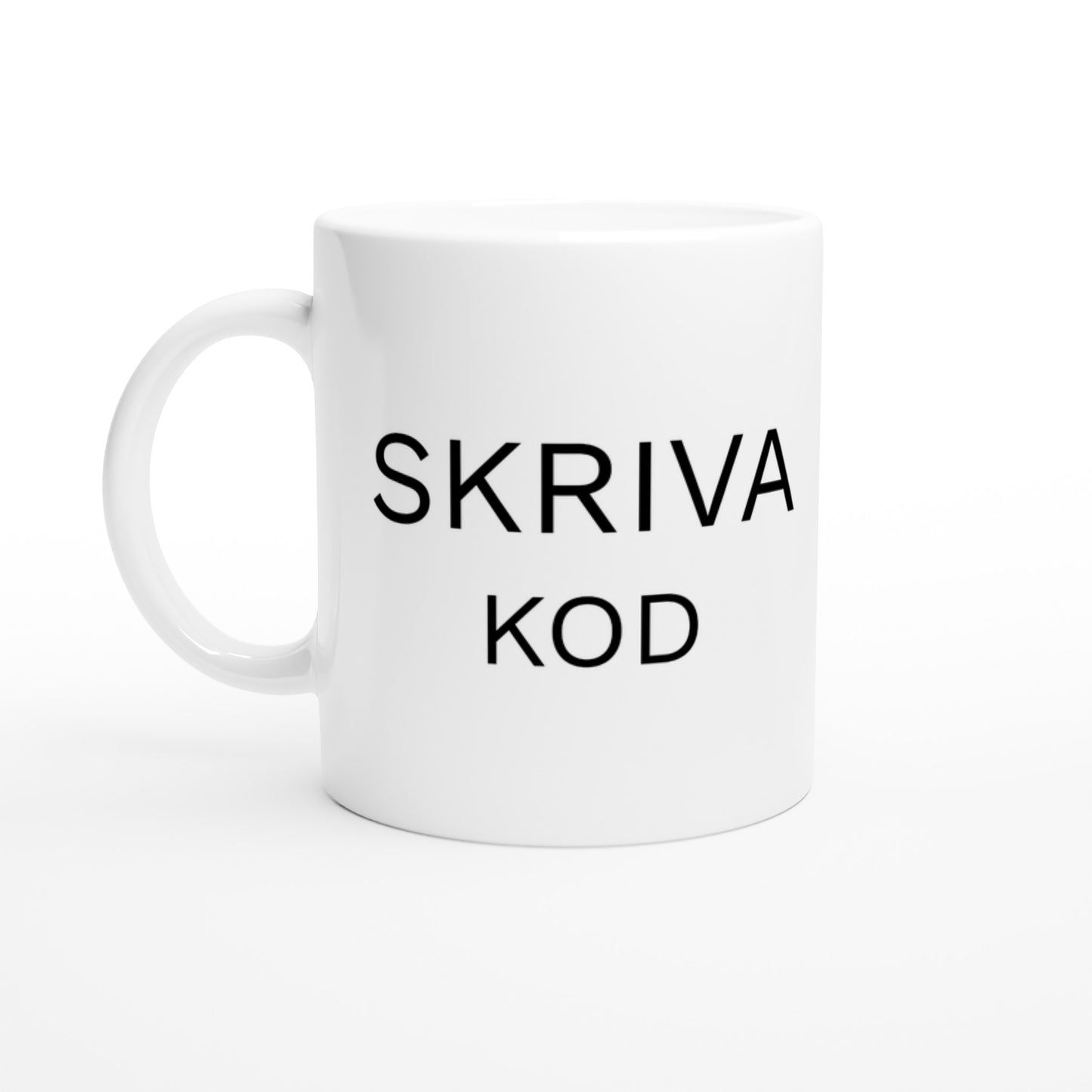 Mugg för kodskrivning, perfekt för kodnördar.