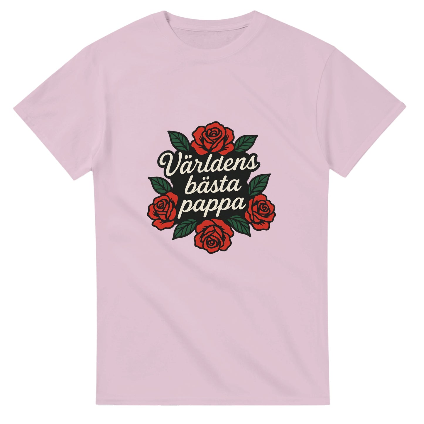 Vacker T-shirt med typografi, perfekt gåva till pappa. Ge honom en blomma varje dag med denna blomstrande T-shirt.