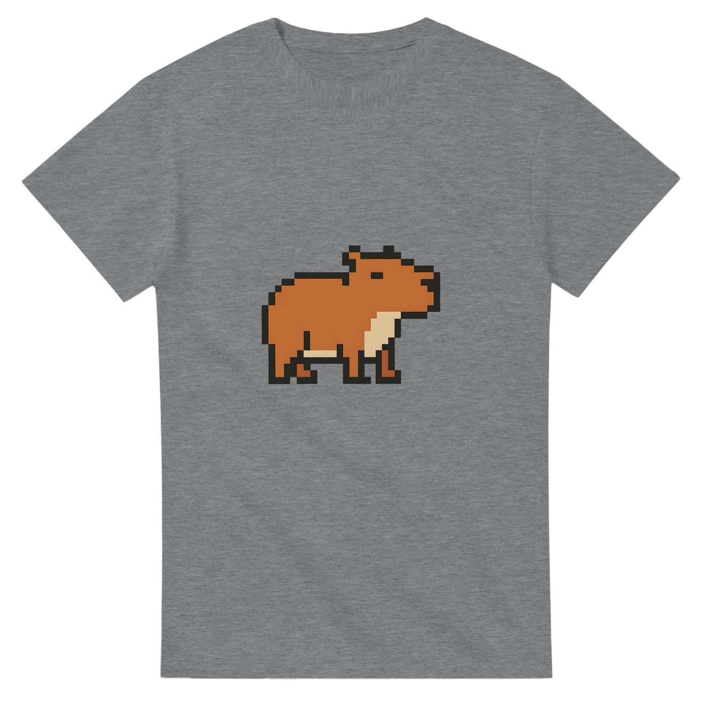 Pixel Capy - retro capybara med gaming-vibbar, perfekt för gamers och capybara-fans.