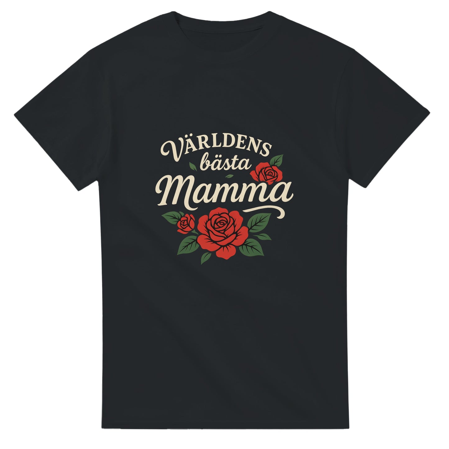 Tidlös Mammakärlek - 'Världens bästa mamma' i elegant stil med luftiga rosor. Hylla mamma med denna vackra design.