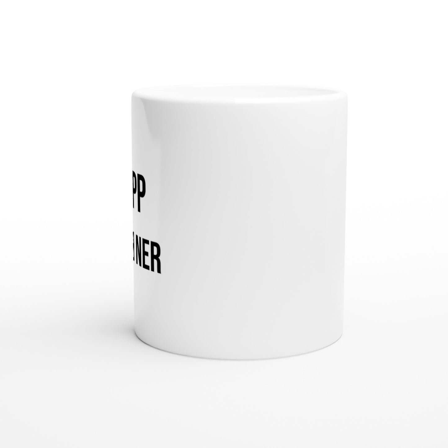 Mugg för uppkopplad försäljare med humoristisk text. Perfekt för den intensiva vardagen.