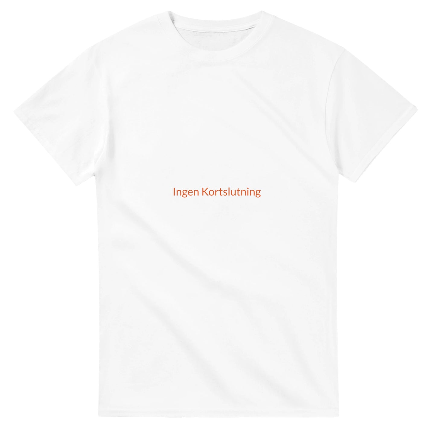 Rolig textrad för elektriker med yrkesstolthet och koll på läget - Ingen Kortslutning!