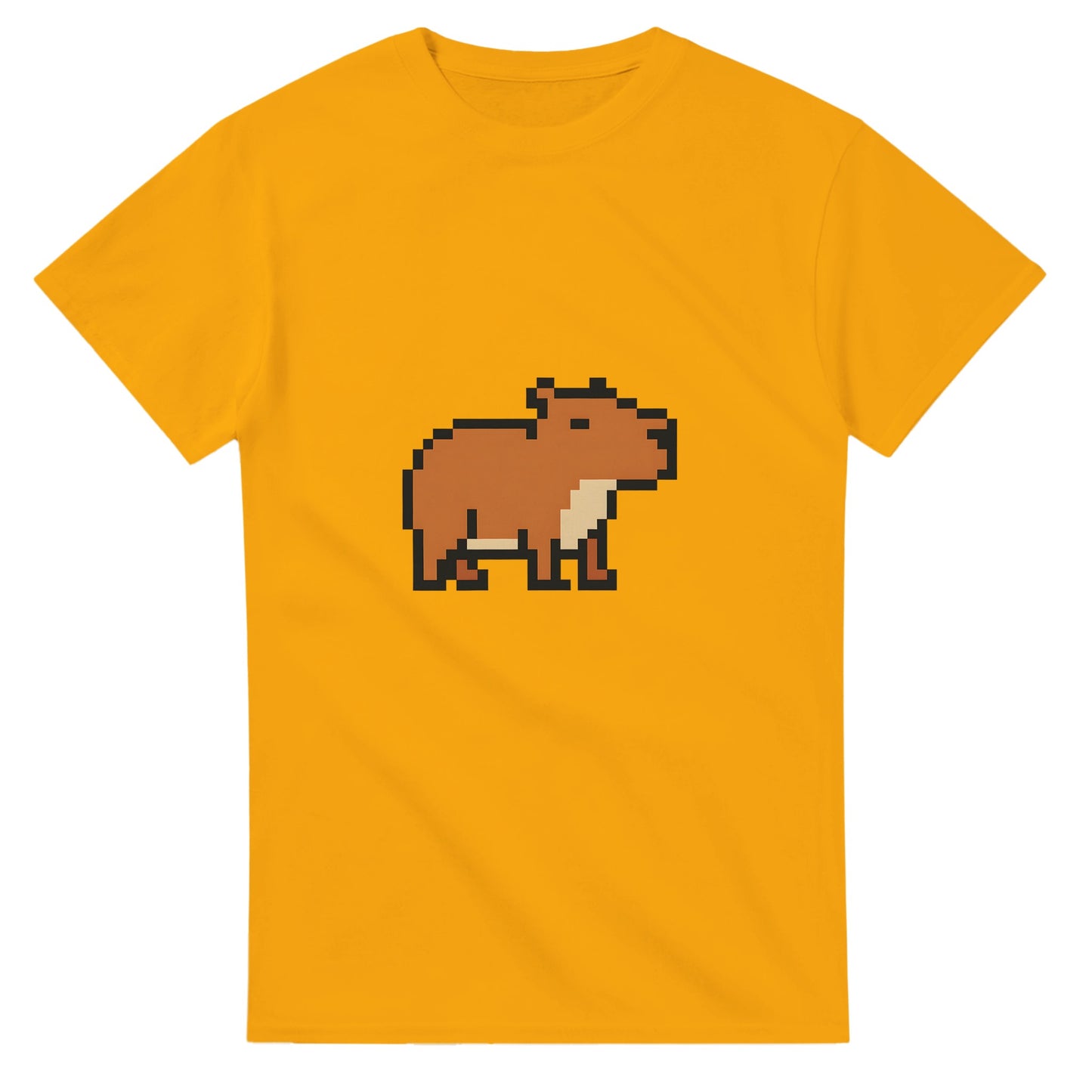 Pixel Capy - retro capybara med gaming-vibbar, perfekt för gamers och capybara-fans.