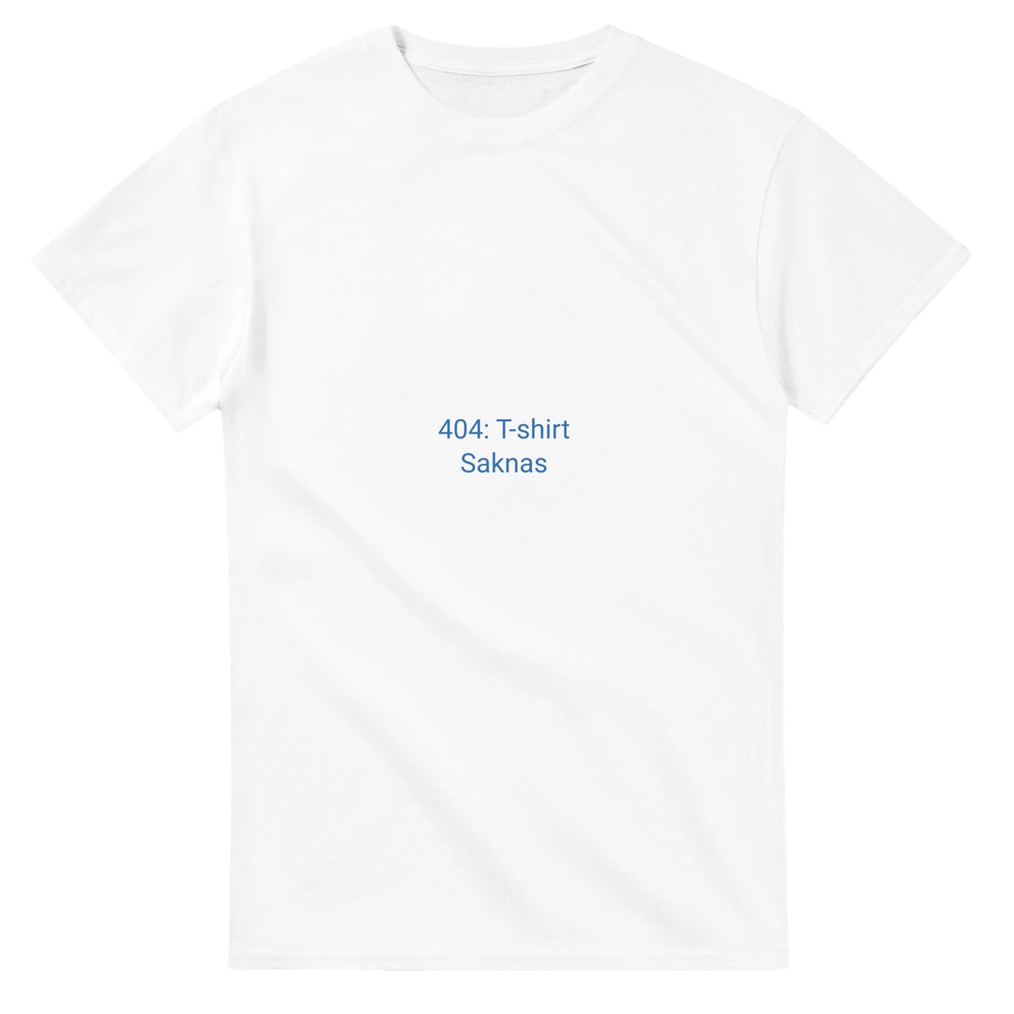 404 T-shirt med humoristisk twist för teknikälskare och glömska.
