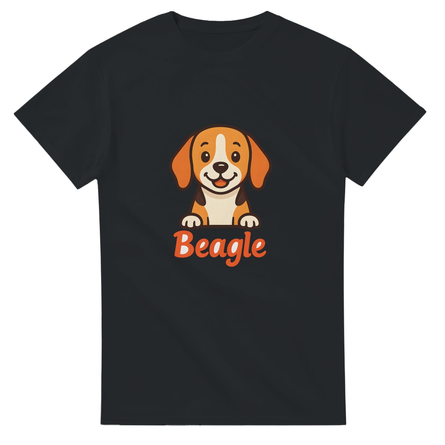 Beagle Bliss - Charmig design med lekfull font och en glad beagle. Perfekt för alla beagleälskare!