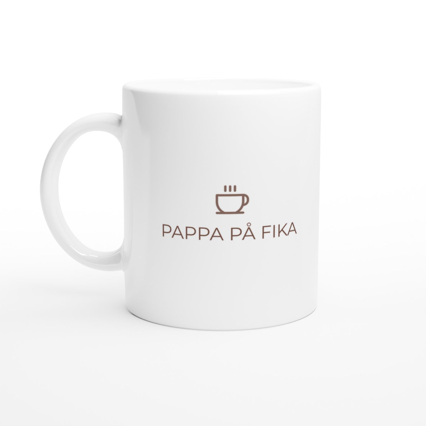 Mugg för pappa som älskar fika. Perfekt present för den svenska pappan.