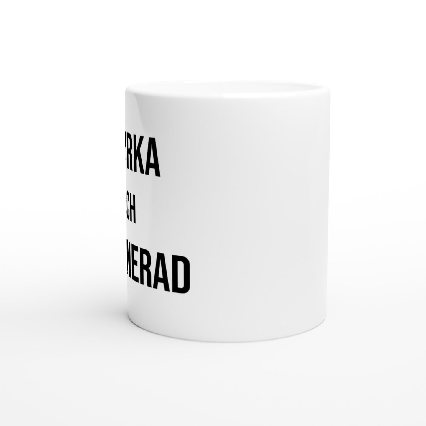 Mugg för kocken som kombinerar planering och improvisation för att skapa styrka i matlagningen.