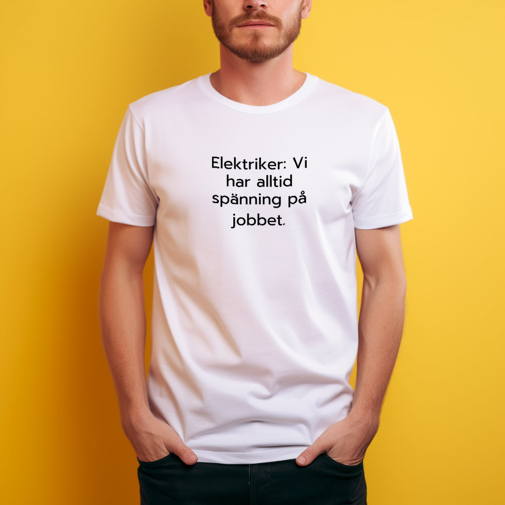 Spänning Jobb T-shirt