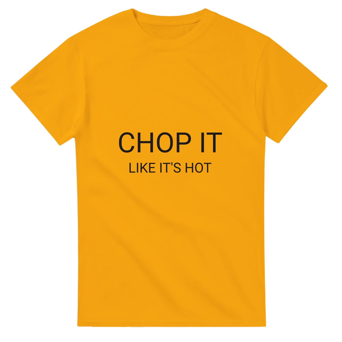 T-shirt med rolig text för kockar.