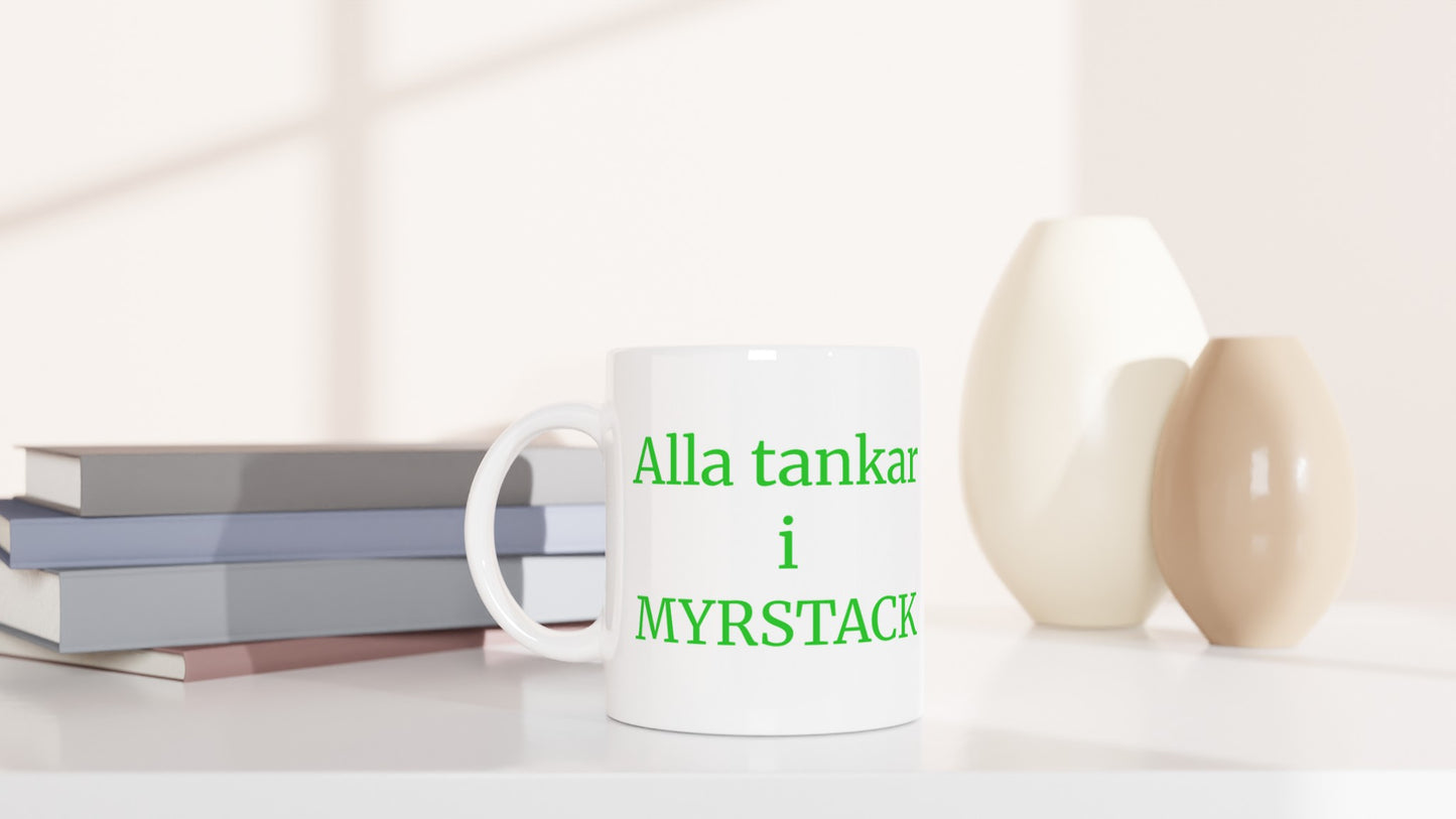 Alla Tankar i Myrstack - en bok för den som har tusen tankar men ler åt kaoset.