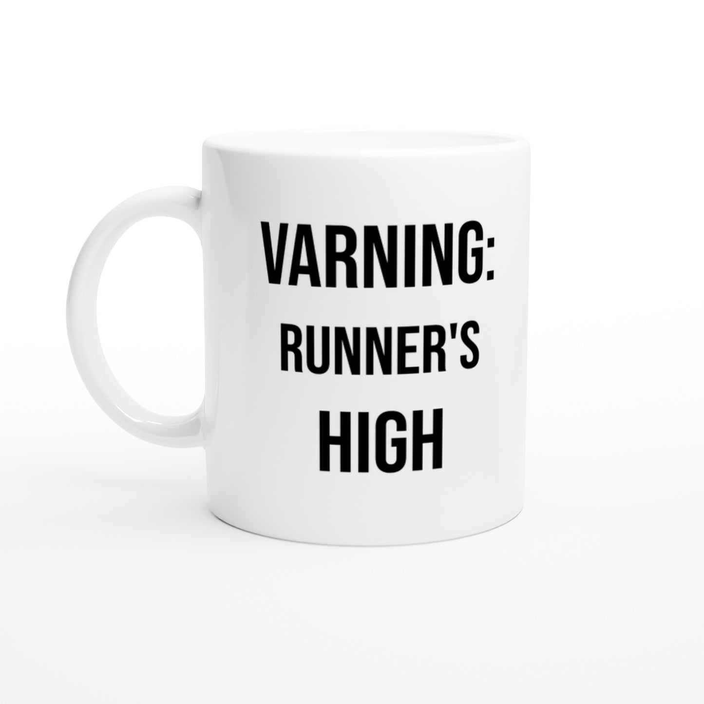 Upplev runner's high med vår Runner's High Varning - perfekt för löpare som älskar den ultimata känslan!