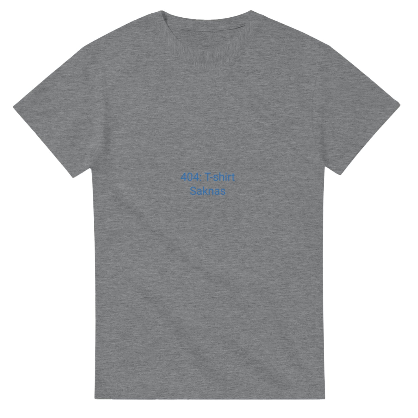 404 T-shirt med humoristisk twist för teknikälskare och glömska.