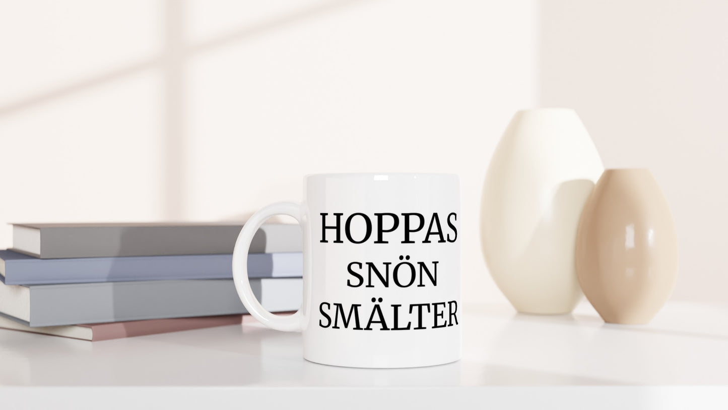 Unik vinterdesign för mysiga kaffestunder med Snöklump Kaffe.