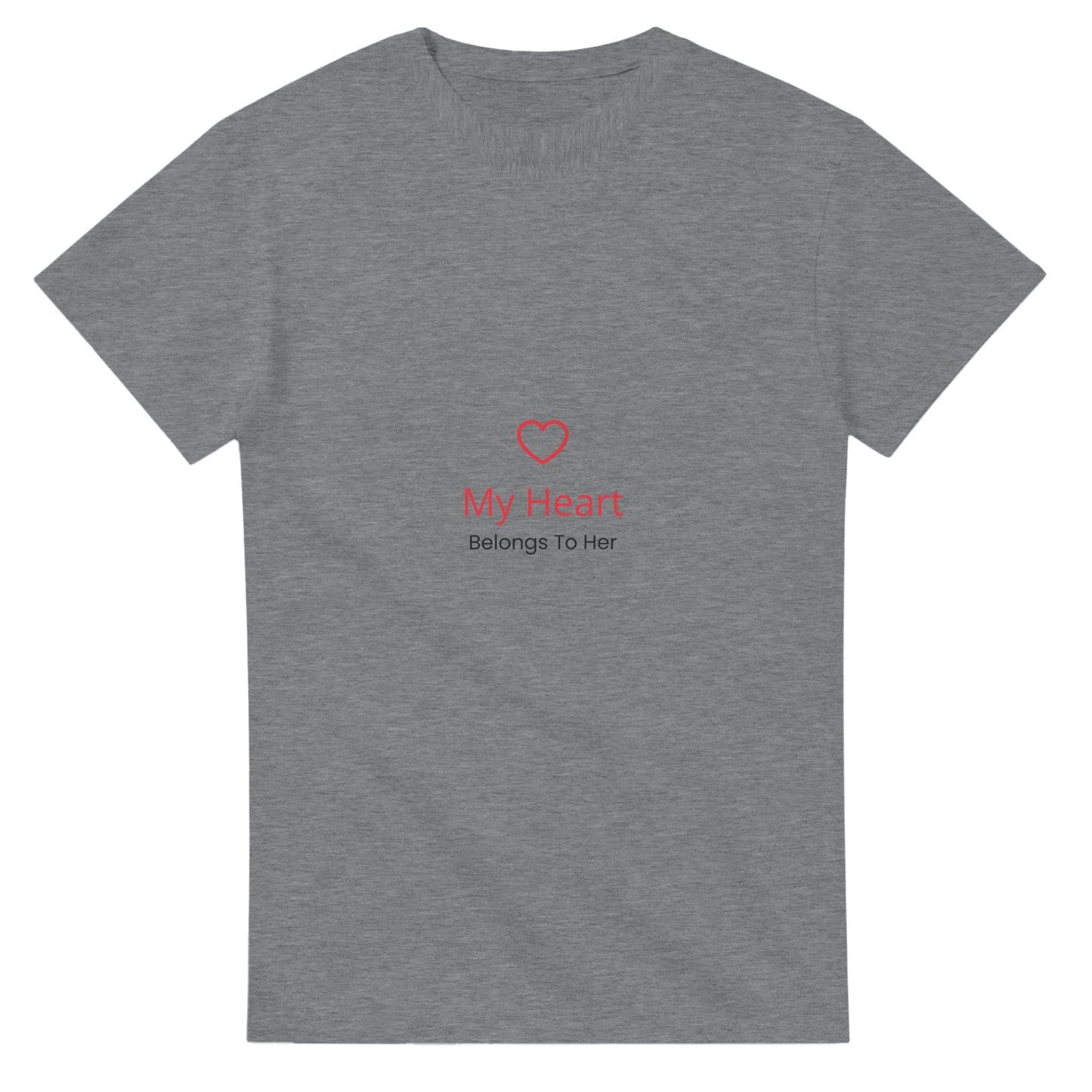 T-shirt med lekfull design för pojkvännen. Visa din kärlek med denna söta tröja.