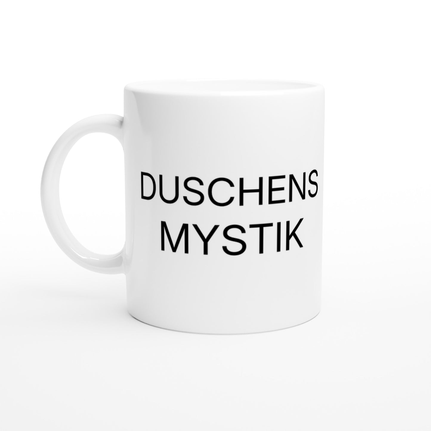 Duschens Mystik - humoristisk mugghyllning för simmare med svårt att hitta rätt temperatur
