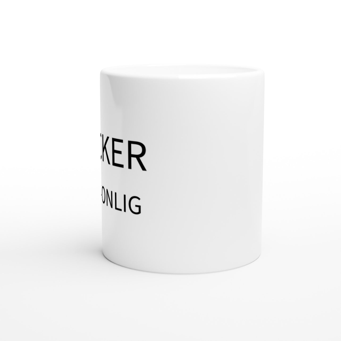 Mugg för rörmokare som visar personlighet i sitt arbete.