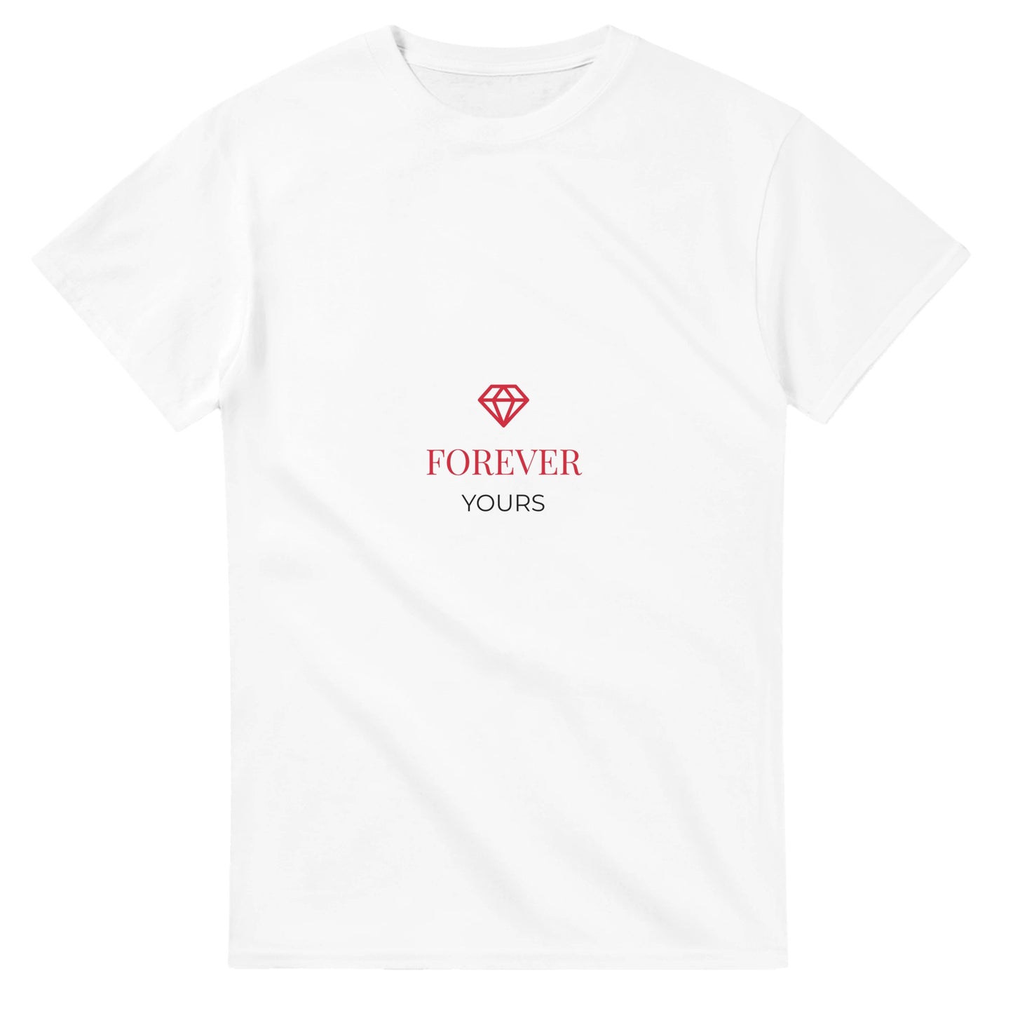 T-shirt med romantiskt budskap för pojkvän. Perfekt för att visa kärlek.
