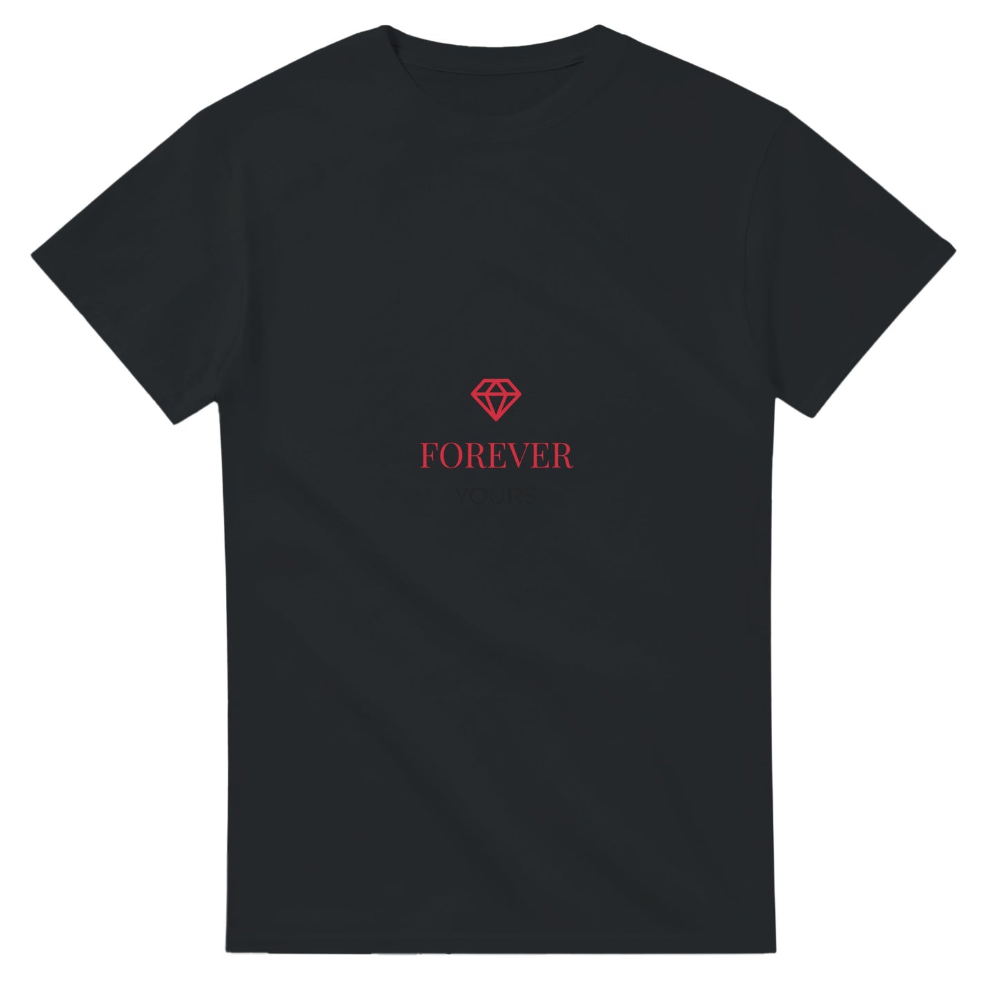 T-shirt med romantiskt budskap för pojkvän. Perfekt för att visa kärlek.