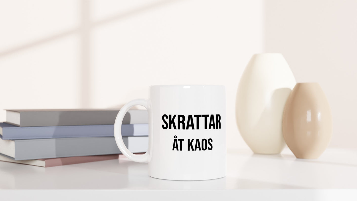 Mugg med humor för kockar. Perfekt för morgonkaffet.