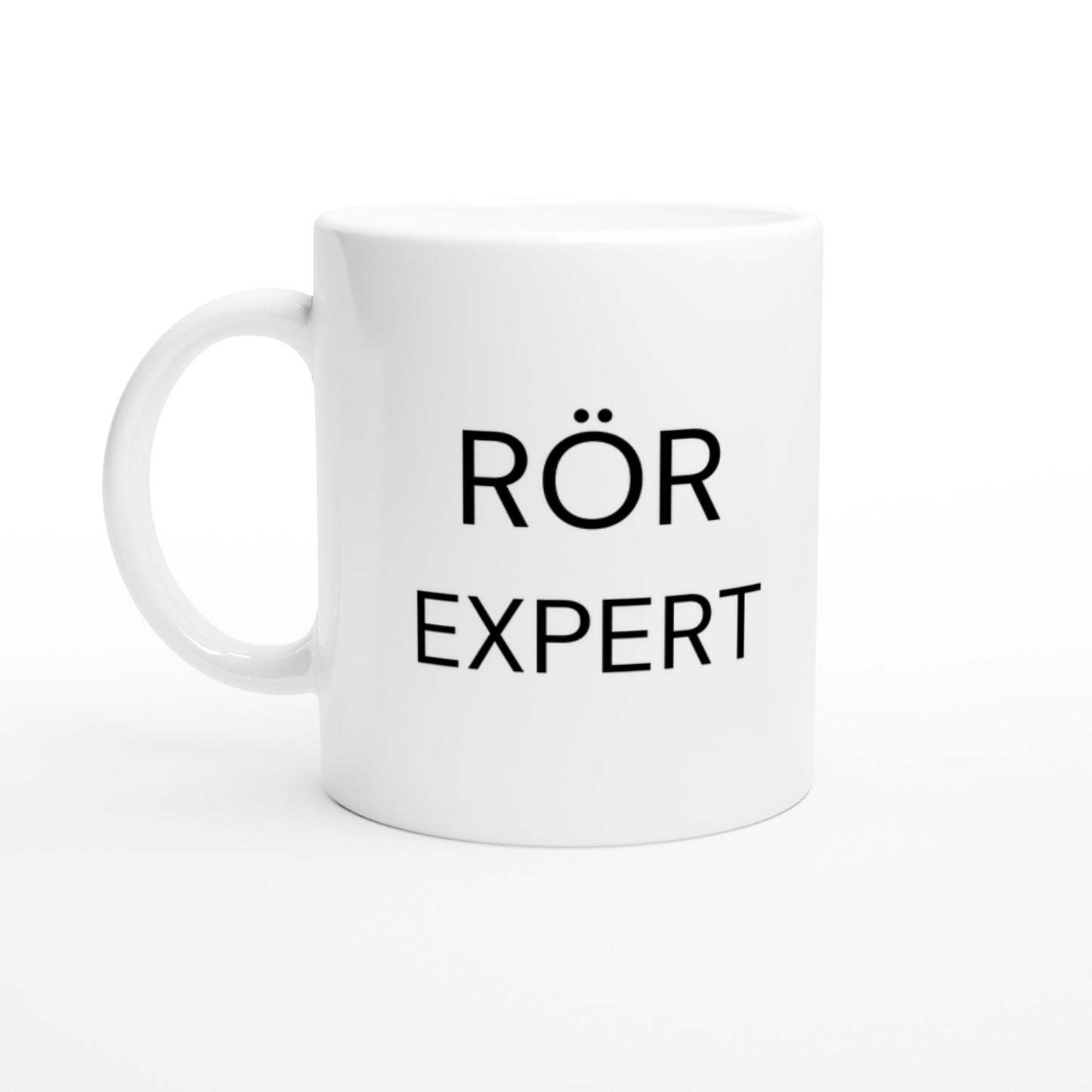 Expertmugg för rörmokare. Visa upp din kompetens med denna mugg.
