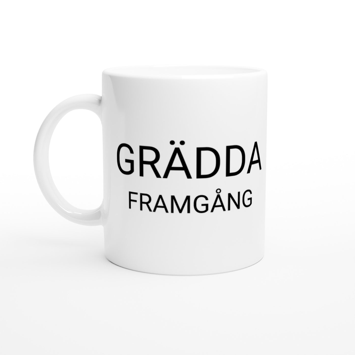 En mugg för den som vet att framgång kräver tid och tålamod, precis som när man gräddar något till perfektion.
