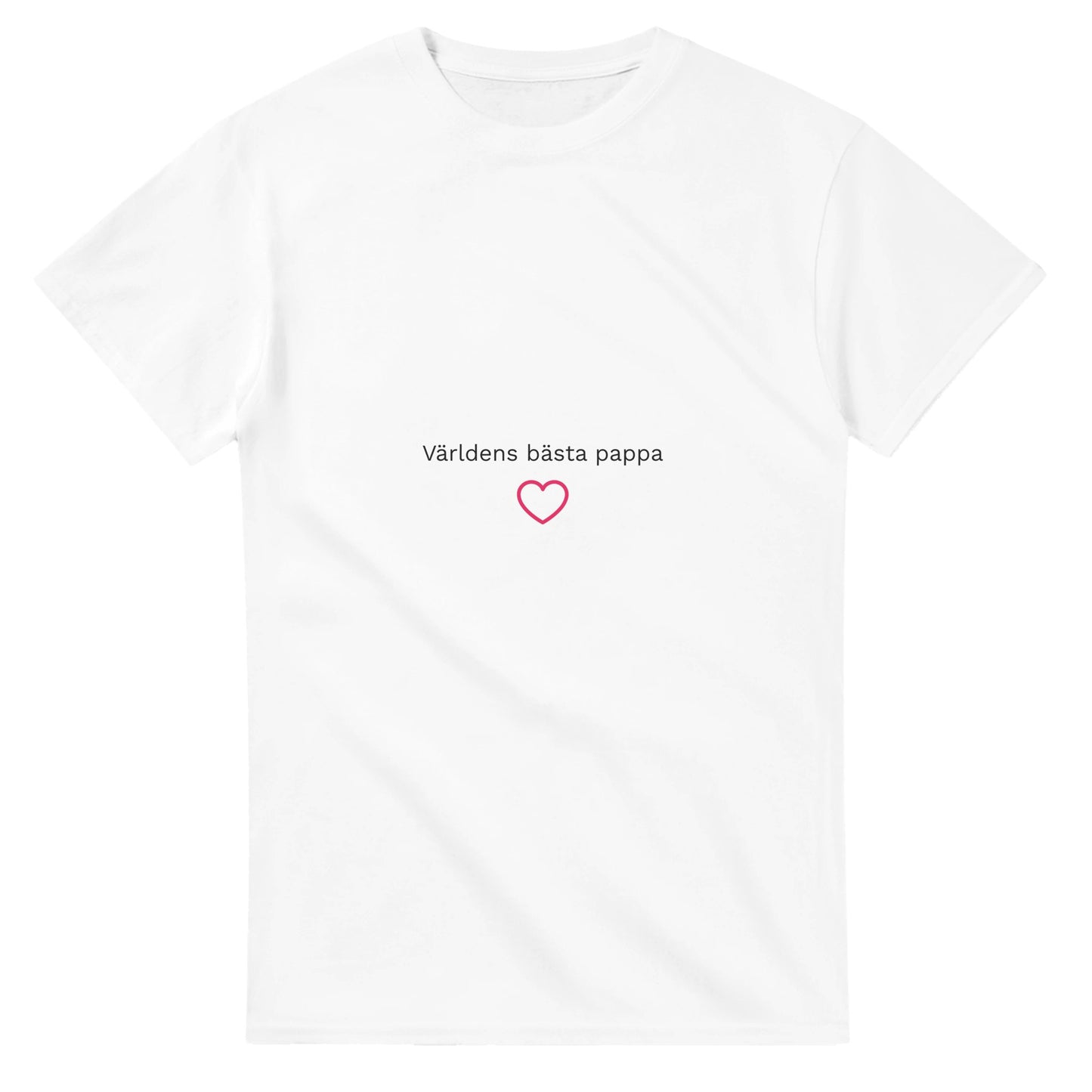 Pappa Power - Kraftfull design med stort hjärta och tydlig text