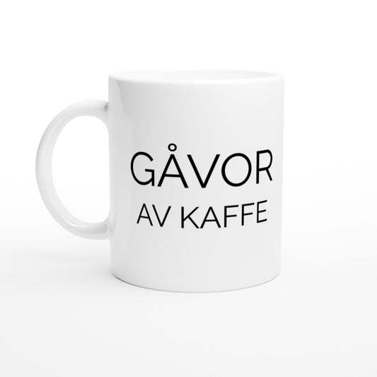 Kaffe gåvor - den perfekta presenten för kaffälskaren.