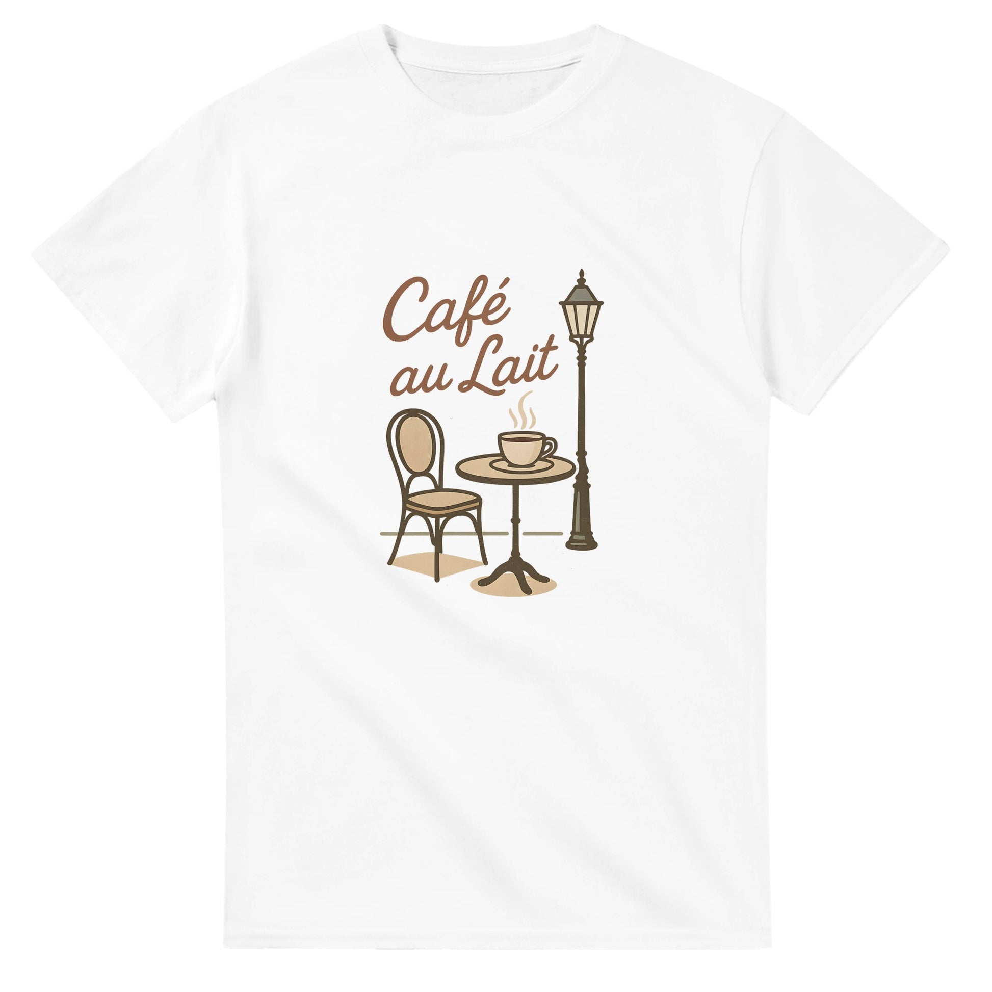 Kaffeälskarens dröm - T-shirt med fransk elegans och en touch av Paris!