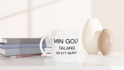 Rolig bok för golfare som uppskattar humor på golfbanan. Perfekt present!