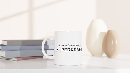 Sjuksköterskans Superkraft - hyllning till osynliga men kraftfulla superkrafter.