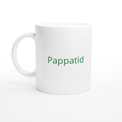 Pappatid - en hyllning till pappors egna stunder. Enkel men slagkraftig text.