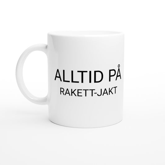 Racket Hunt - humoristisk påminnelse om jakten på perfekt padelracket, perfekt för alla spelare!