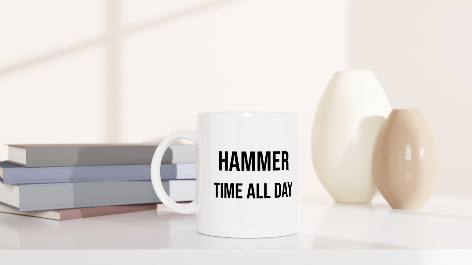 Snickarens bästa vän. Hammer Time All Day är en pålitlig och hållbar hammare som aldrig ger upp.