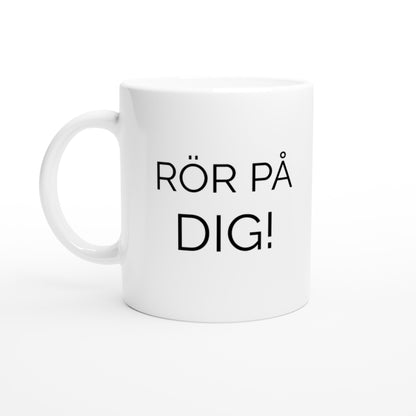 Uppmuntrande mugg för att hålla dig aktiv och motiverad varje dag. Perfekt för att göra ett bra jobb!