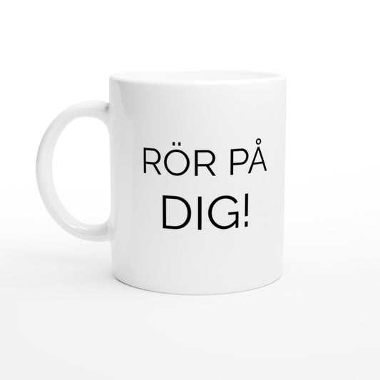 Uppmuntrande mugg för att hålla dig aktiv och motiverad varje dag. Perfekt för att göra ett bra jobb!