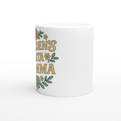 Vintageinspirerad mugg för kaffeälskande mamma. Perfekt present till världens bästa mamma!