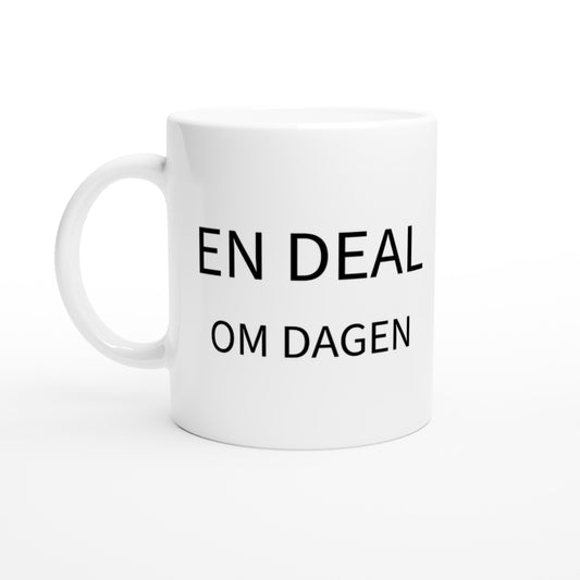 Motiverande mugg för säljmål. En Deal om Dagen. Håll takten i försäljningen med denna mugg.