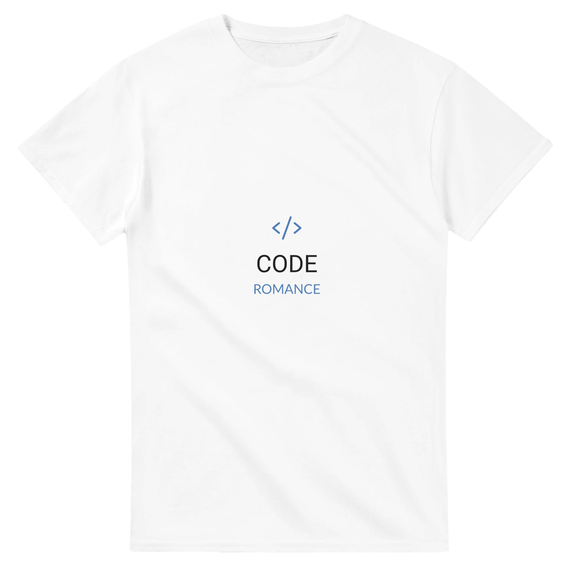 Modern IT-design för tech-pojkvännen. Code Romance, perfekt gåva.