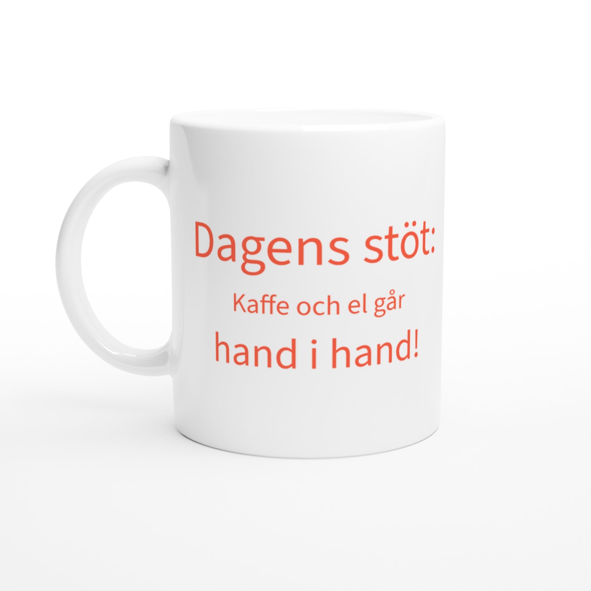 Elektrisk humoristisk påminnelse om vanlig dag med Daglig Stöt.